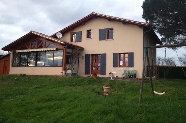 Façade habitation existante