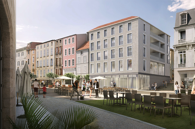 Vue Place aux Herbes
