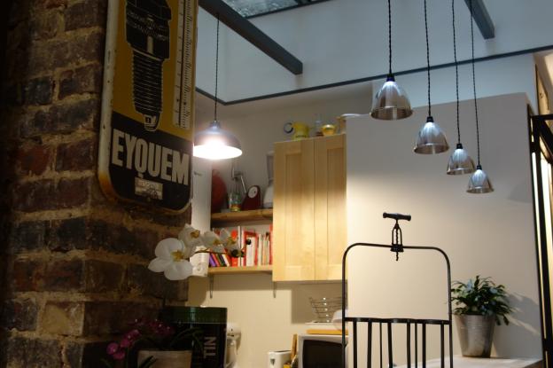 Verrière : apport de lumière au centre de l'appartement