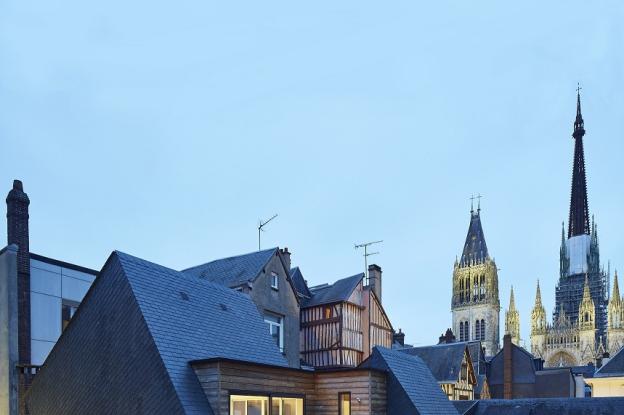 Surélévation d'une maison à Rouen (76)