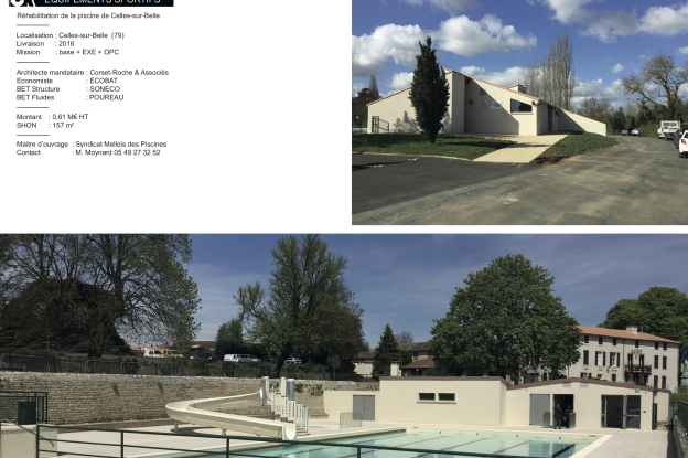Piscine de Celles sur Belle