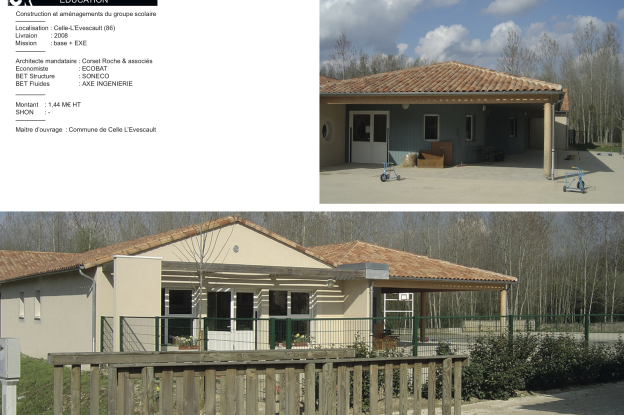 Groupe scolaire de Celle L'Evescault