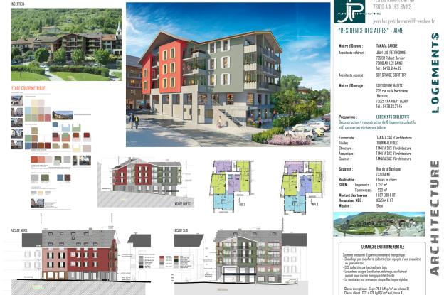 Résidence des Alpes - Aime - JLP architecte