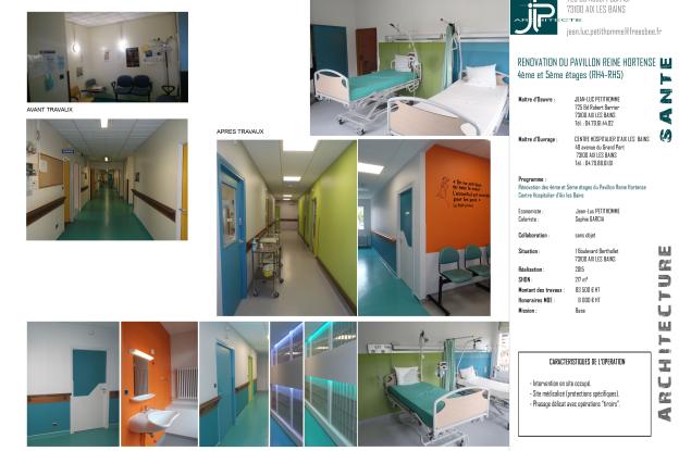RH4 / RH5 - C.H. Aix - JLP architecte