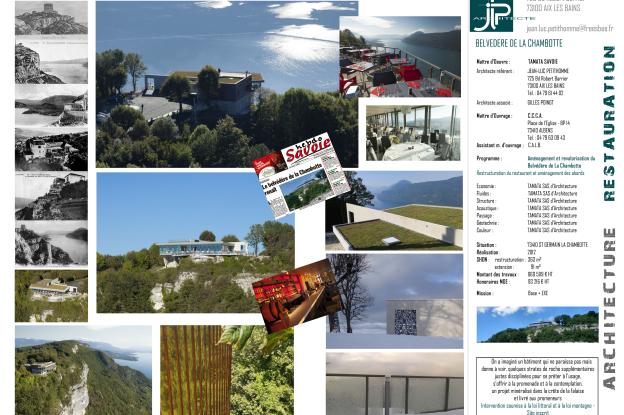 Belvédère de La Chambotte - JLP architecte