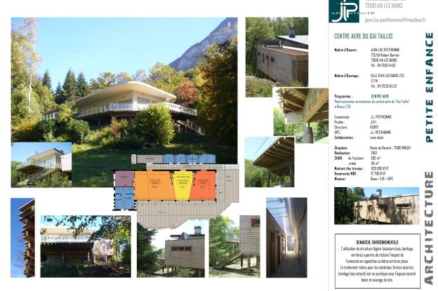 Centre aéré du Gai taillis - JLP architecte