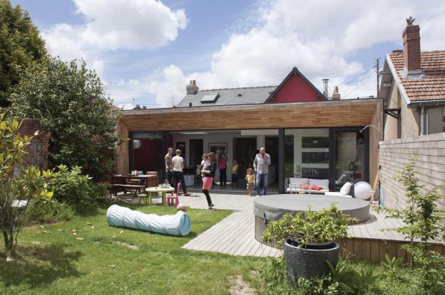 BOUM - EXTENSION ET TRANSFORMATION D'UNE MAISON DE VILLE