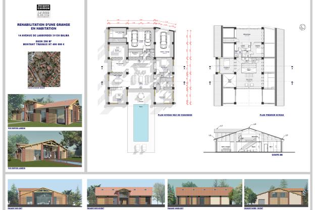 Plans projet - Maison G
