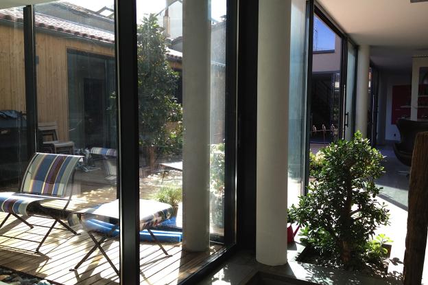 Maison à patio