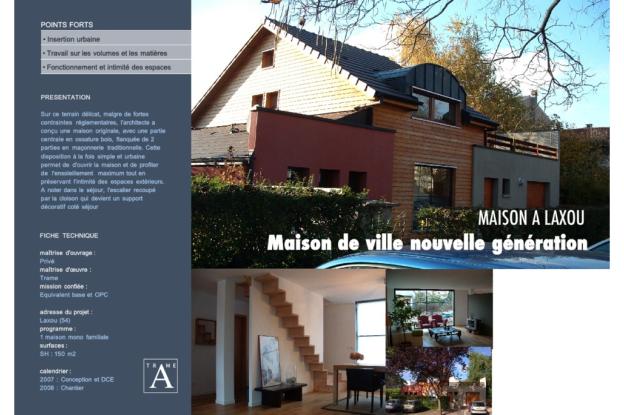 Maison en ville
