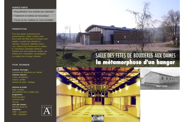 Métamorphose d'un hangar