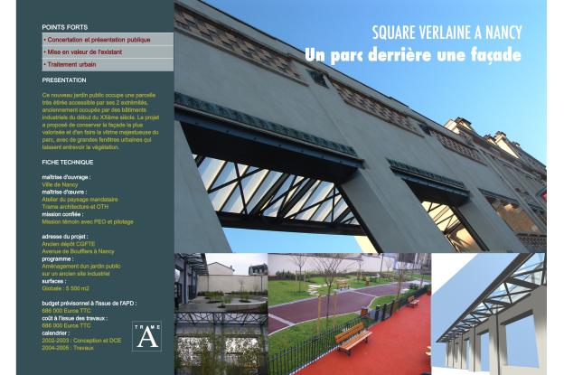 Le parc de Boufflers et sa façade sur rue