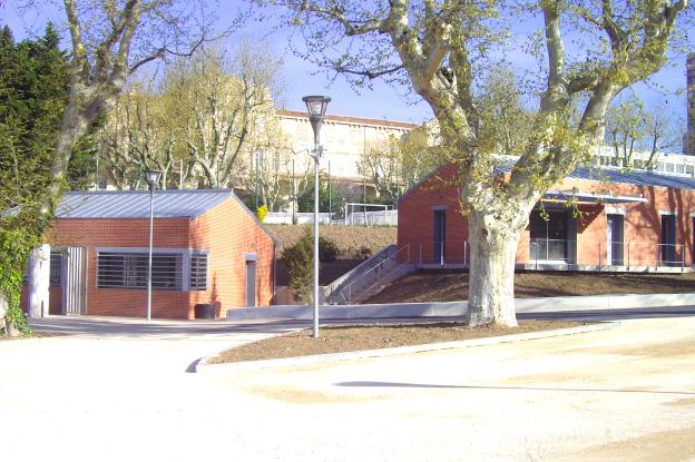 Création d'une loge et d'un logement au Lycée La Calade