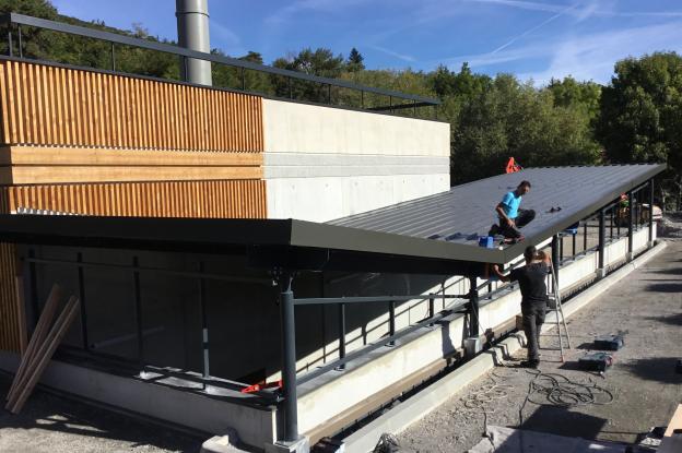 Construction d'une chaufferie bois