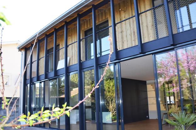 Façade sur jardin