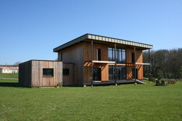Maison bois paille
