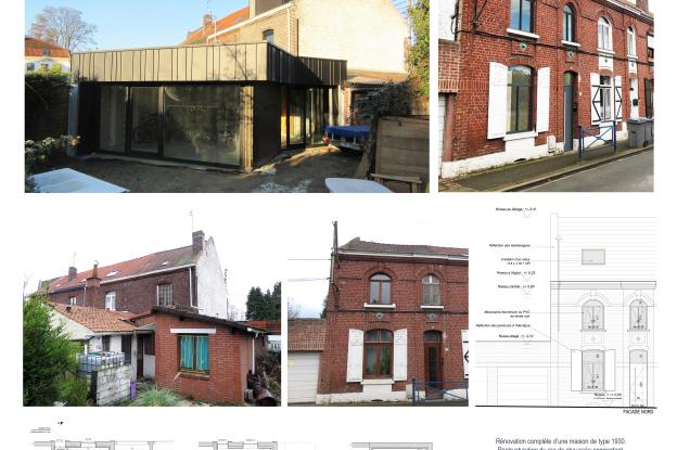 Rénovation extension villeneuve d'ascq
