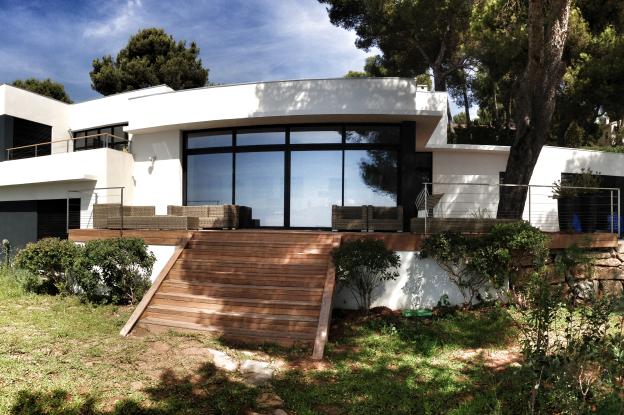 Villa Emeraude - façade Sud