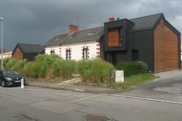 Extension d'une maison à Vertou. architecte ATELIER 14 (CLISSON)