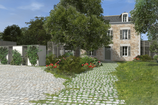 Extension et rénovation d'une maison bourgeoise à Saint-Malo (35) - Architecte A