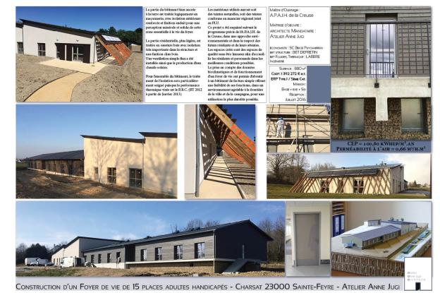 Construction d'un Foyer de vie pour adultes handicapés