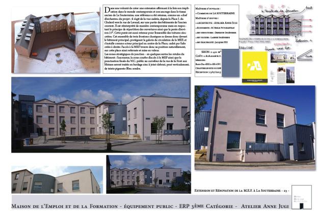 Extension et rénovation de la Maison de l'Emploi et de la Formation