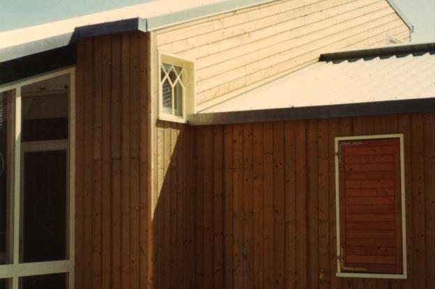 Zoom bâtiment logement en ossature bois