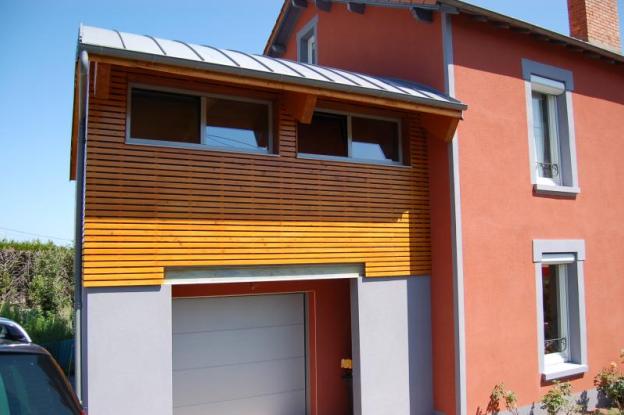 façade ouest de l'extension