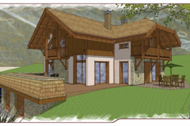 Habitat de montagne - Construction dans la pente