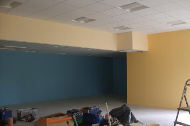 Pendant les travaux - vue intérieur