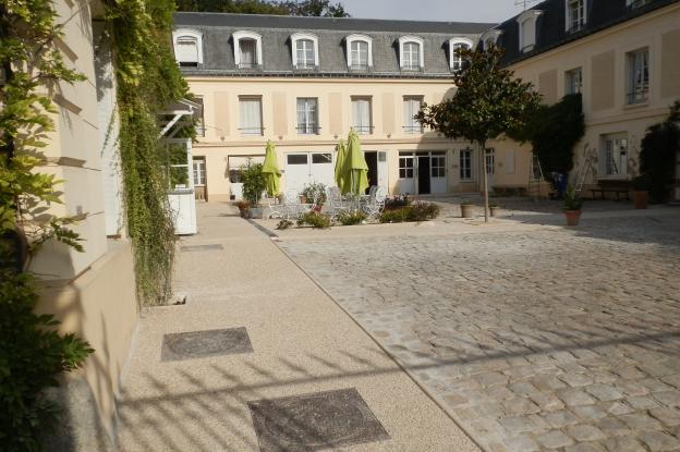 Cour intérieur Château du Val_projet