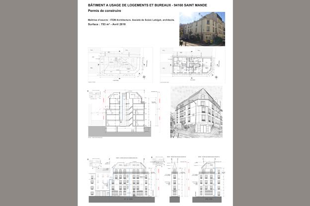Permis de construire pour une réhabilitation et une extension d’un bâtiment à us