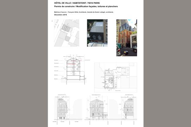 permis de construite hôtel particulier paris