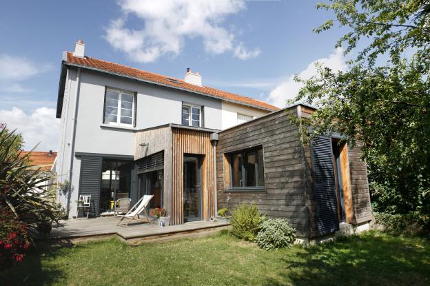 Extension et terrasse bois