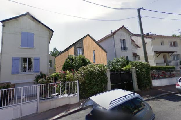 Maison AV - Perspective d'insertion du projet