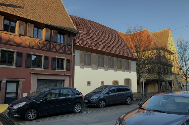 Projet de rénovation d'un bâtiment du XVI me à ROUFFACH- secteur classé