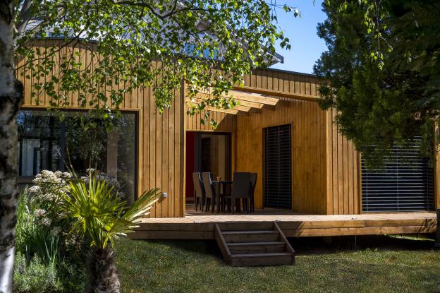 rénovation et extension d'une maison à Caluire et Cuire