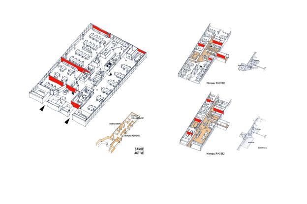 Aménagement de bureaux, show room et espaces détente