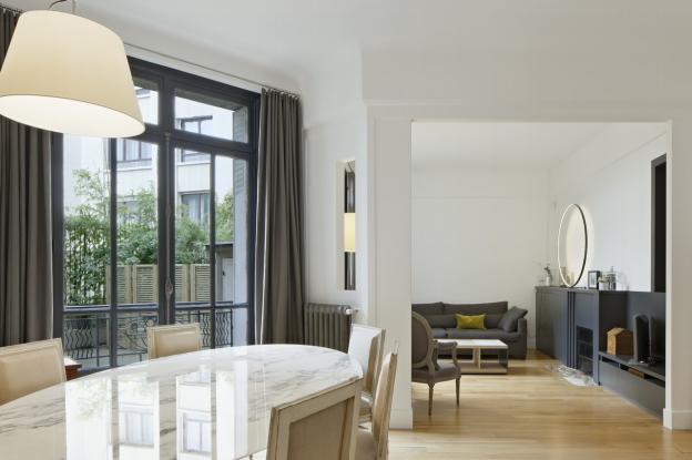 restructuration complète d'un appartement parisien