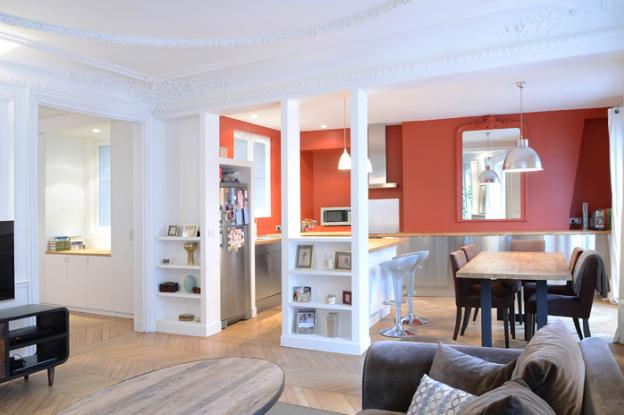 Rénovation complète d'appartement haussmanien 