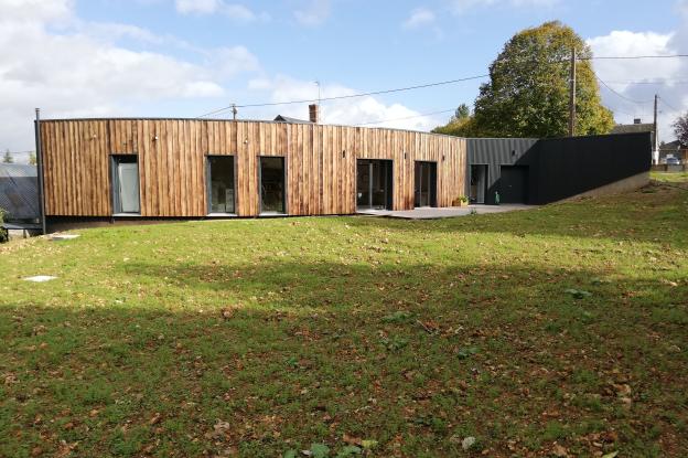 Maison paille, architecture passive