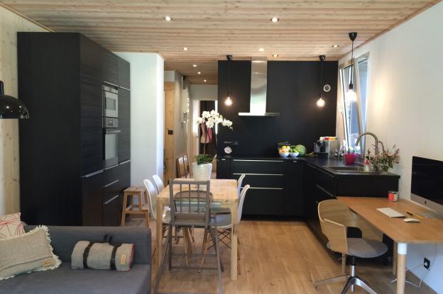Rénovation complète d'un appartement des années 70.