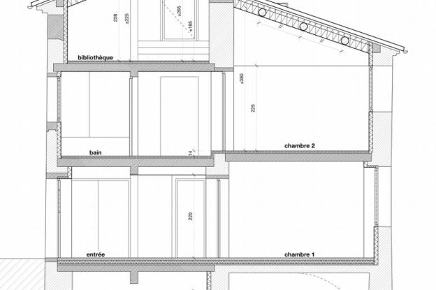 Coût : 237 932€ HT (marchés de travaux) SHON : 145,6m2