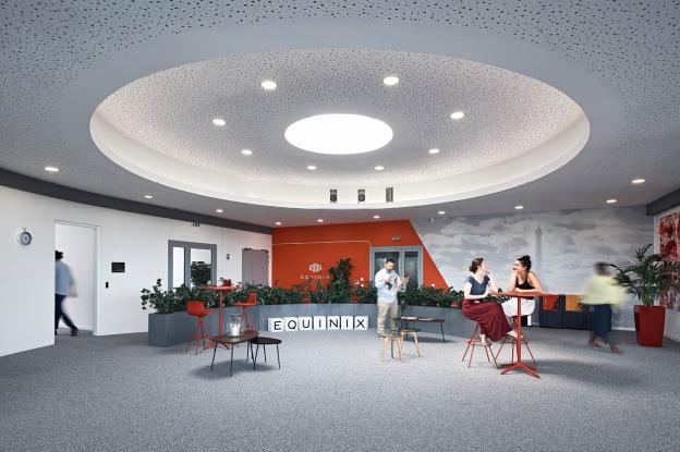 Office Hub Meeting Space, Equinix PA4, Paris IBX® Data Centre
