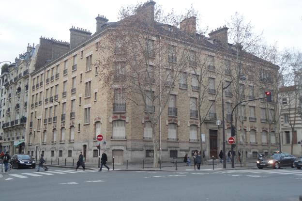 Immeuble 61 Bd Saint-Jacques - vue générale sur rue avant travaux