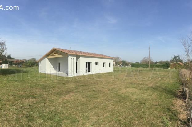 Maison d'architecte à budget serré (Couffouleux dans le TARN)