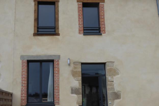 Façade d'un des duplex.