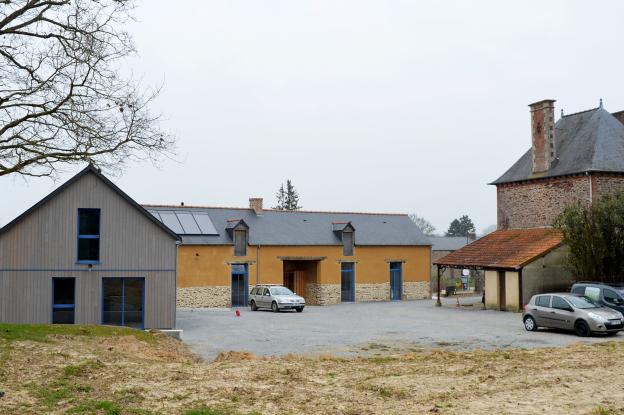 Vue d'ensemble depuis la cour intérieure