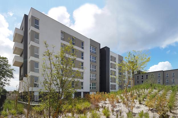 façades sur jardin intérieur