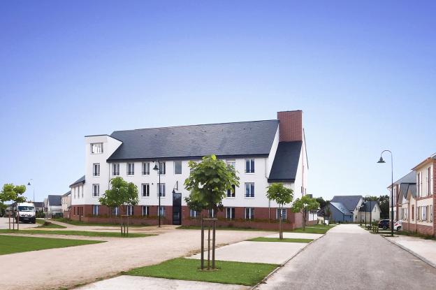 LOGEMENTS H&E - FRANQUEVILLE-SAINT-PIERRE : immeuble collectif  11 logements